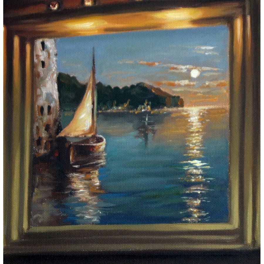 Мужской портрет маслом 203